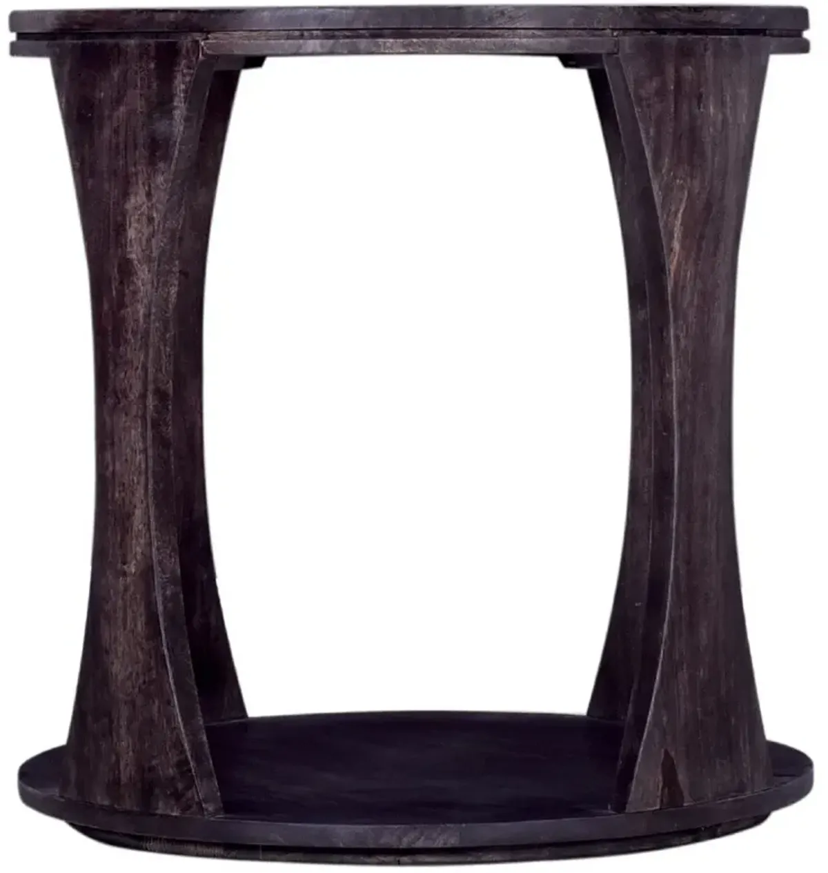 Crestview Collection Bowtie Round End Table