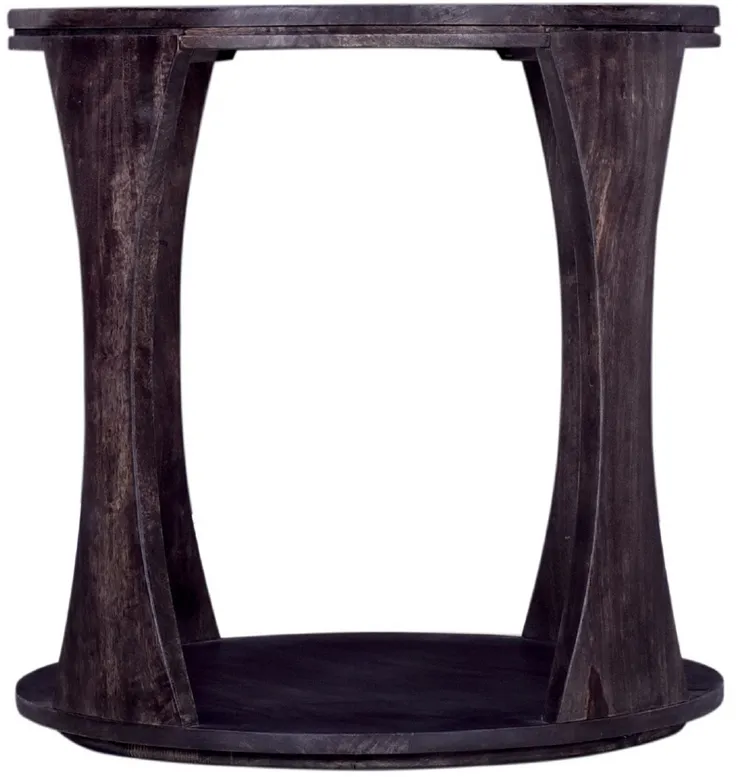 Crestview Collection Bowtie Round End Table