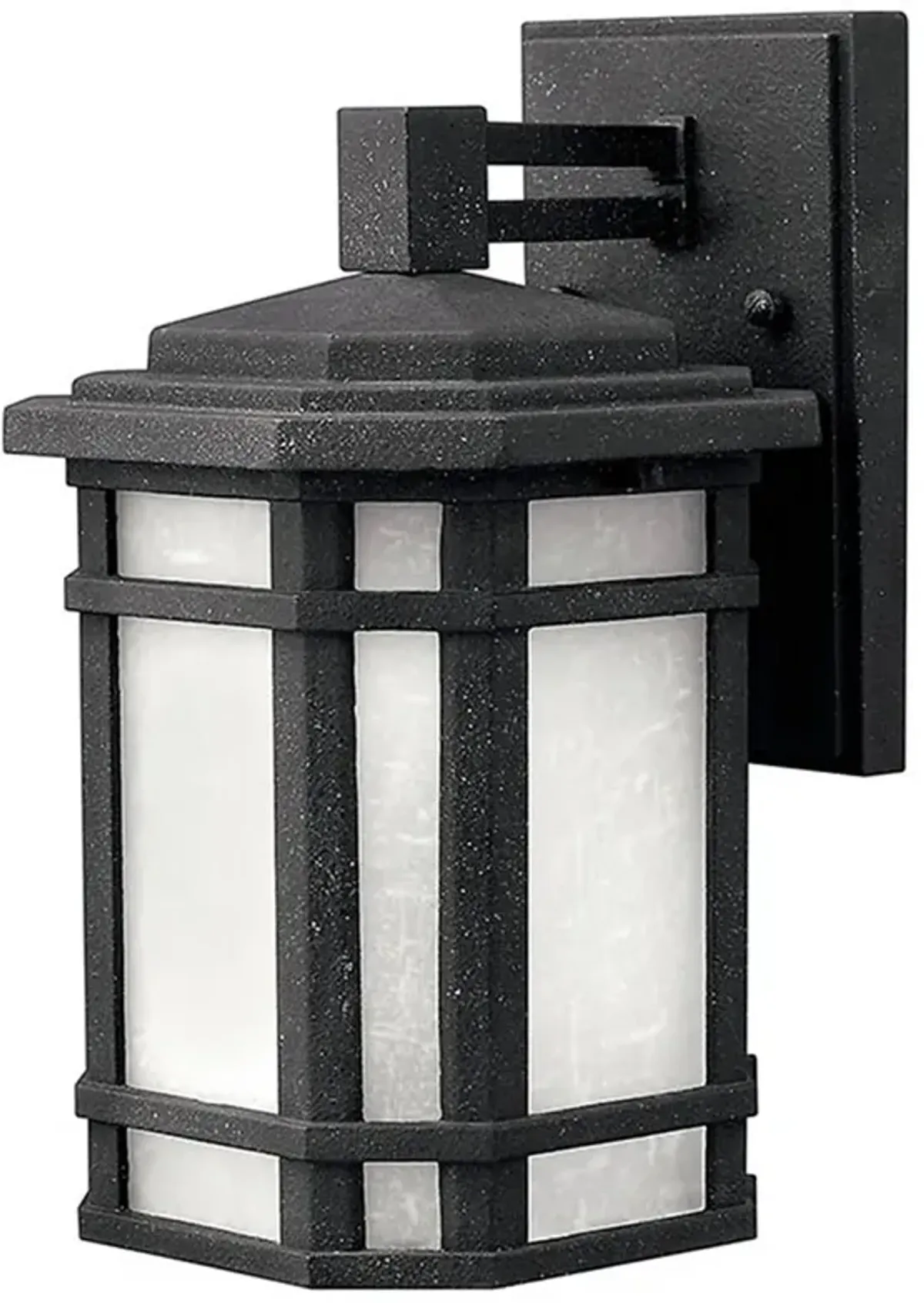 Outdoor Cherry Creek-Small Wall Mount Lantern-Vintage Black