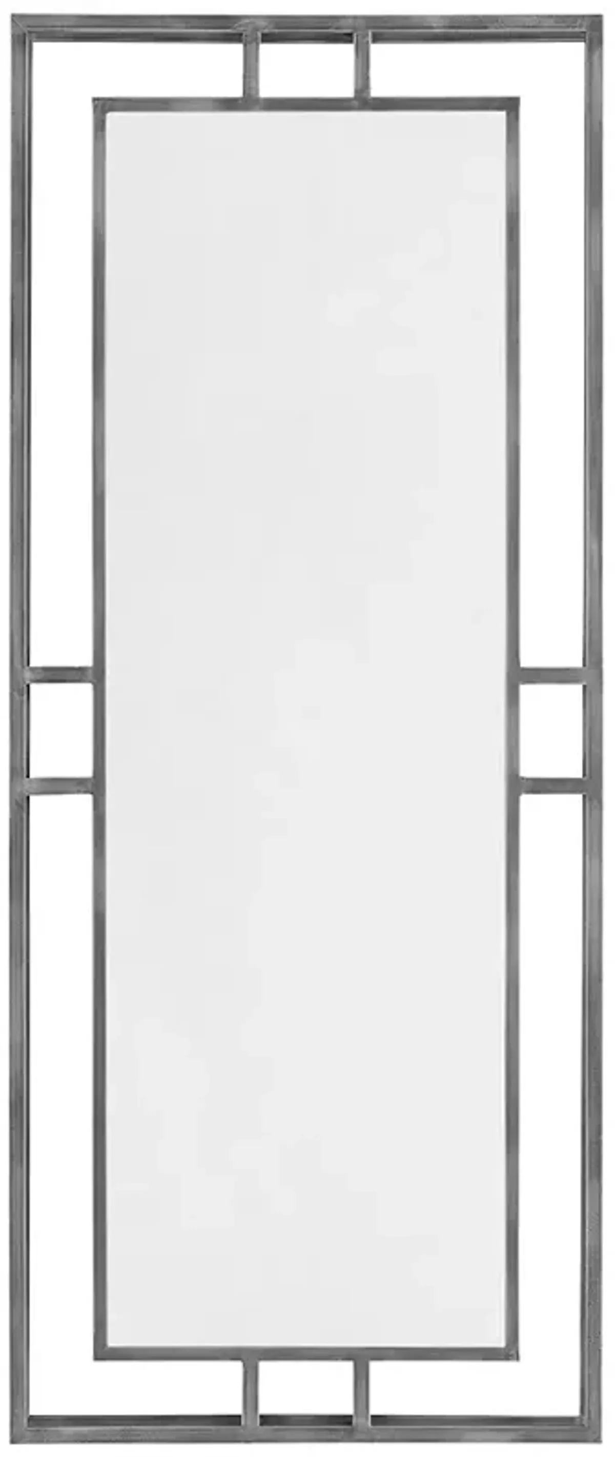 Jenson III Silver Wall Mirror