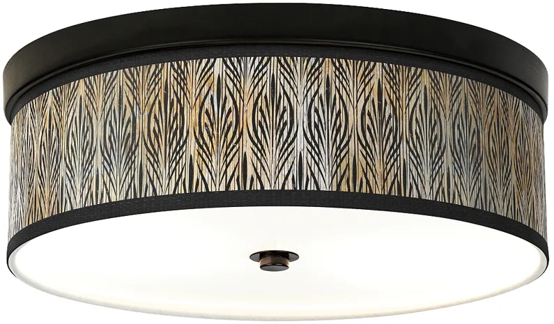 Amara Giclee Energy Efficient Bronze Ceiling Light