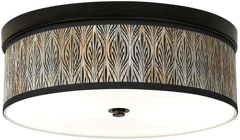 Amara Giclee Energy Efficient Bronze Ceiling Light