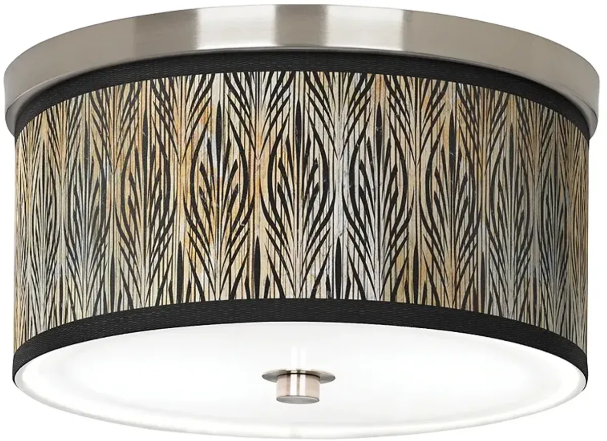 Amara Giclee Nickel 10 1/4" Wide Ceiling Light