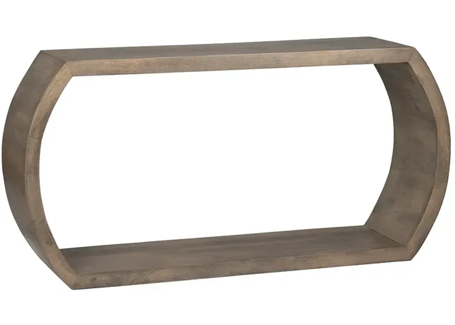 Crestview Collection Infinity Grey Console Table