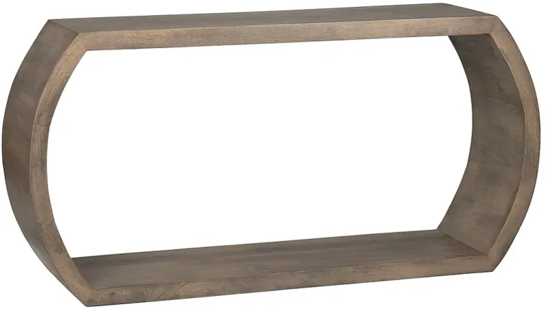 Crestview Collection Infinity Grey Console Table
