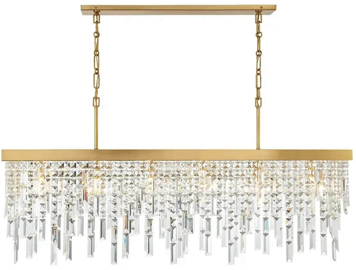 Winfield 6 Light Antique Gold Chandelier