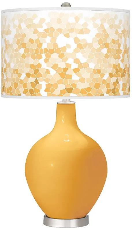 Marigold Mosaic Ovo Table Lamp