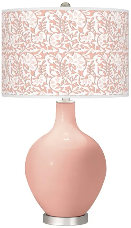 Rustique Gardenia Ovo Table Lamp
