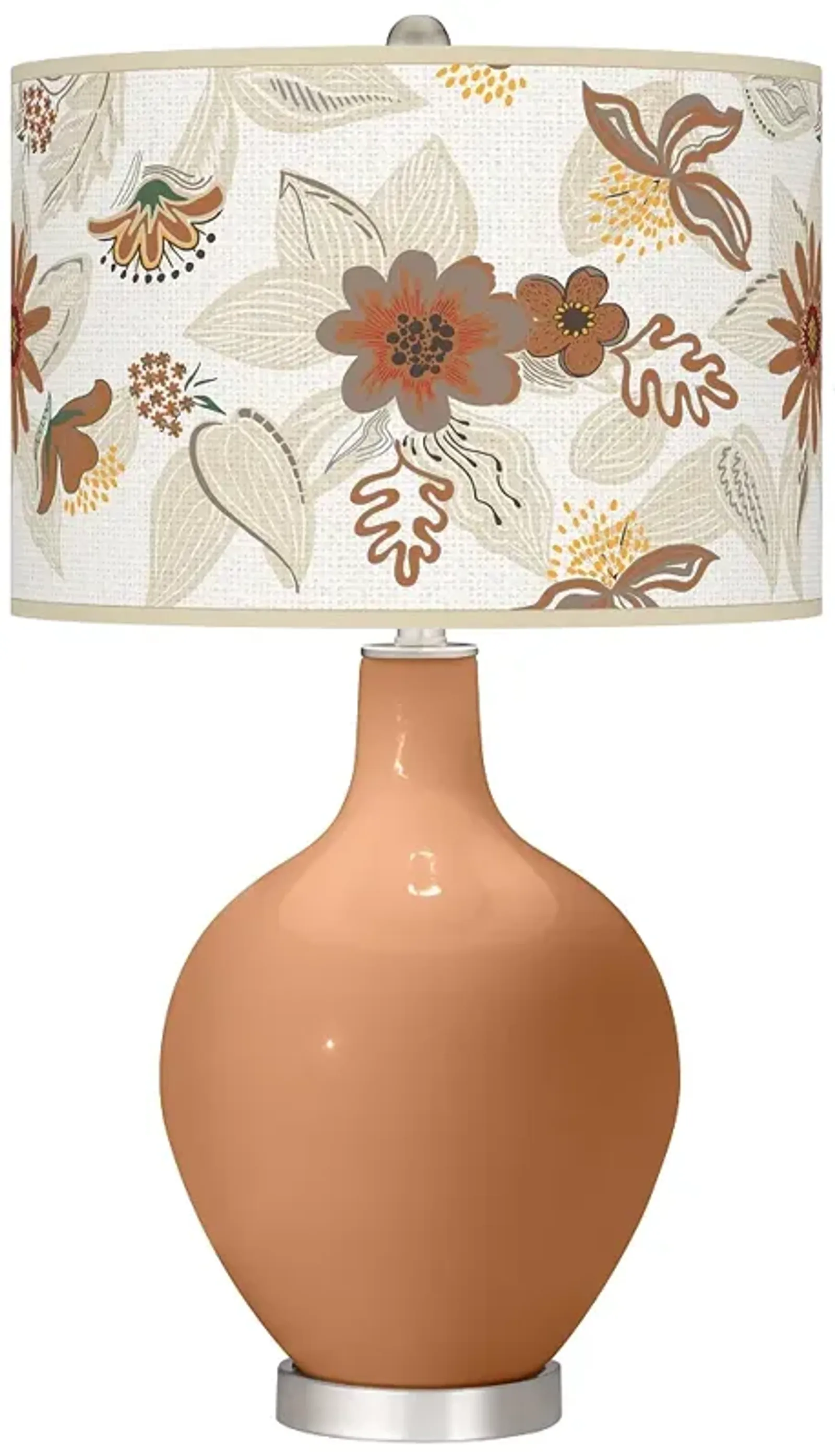 Burnt Almond Mid Summer Ovo Table Lamp