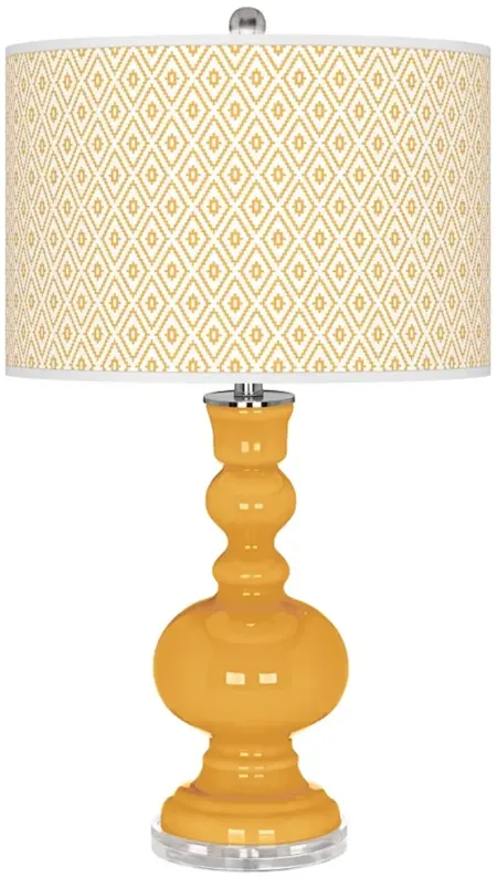 Marigold Diamonds Apothecary Table Lamp