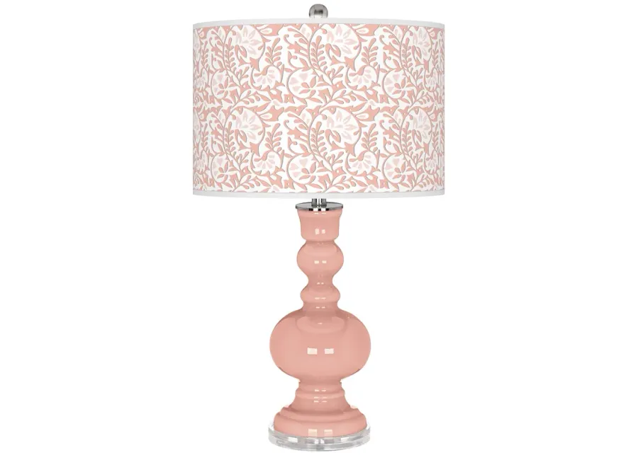 Rustique Gardenia Apothecary Table Lamp