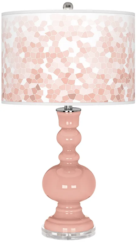 Rustique Mosaic Apothecary Table Lamp