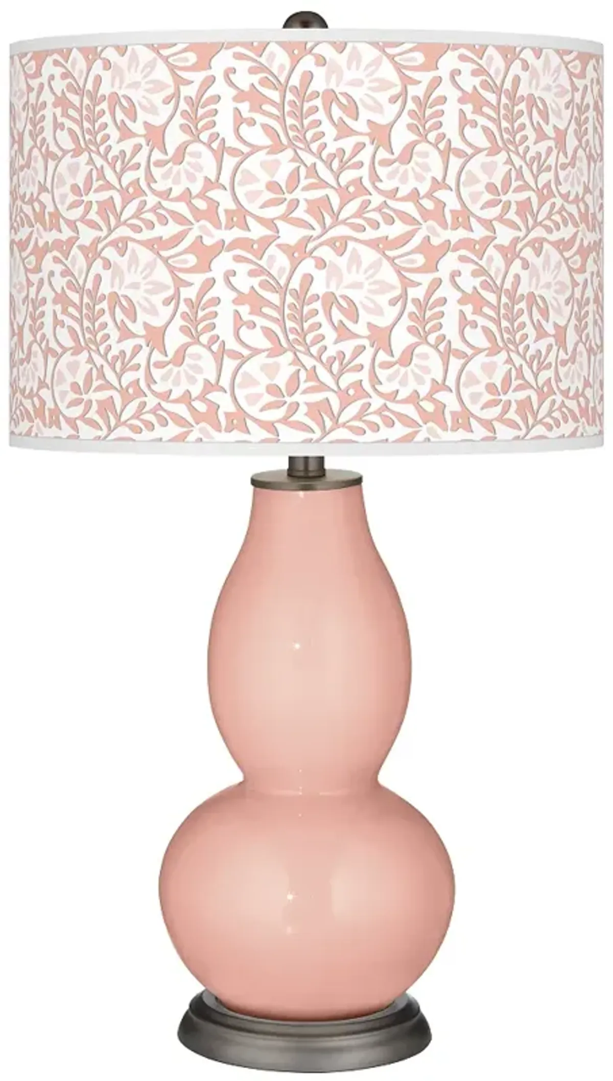 Rustique Gardenia Double Gourd Table Lamp