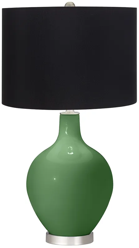 Garden Grove Ovo Table Lamp with Black Shade