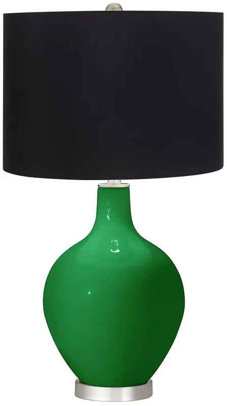 Envy Ovo Table Lamp with Black Shade