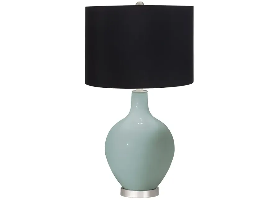 Aqua-Sphere Ovo Table Lamp with Black Shade