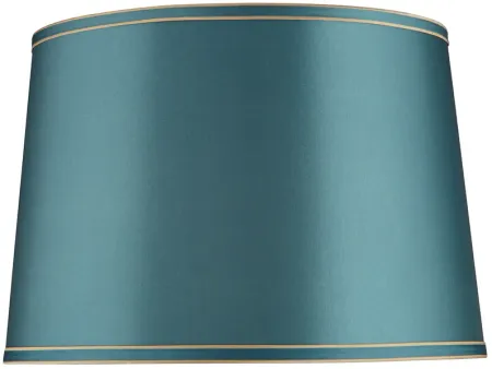 Springcrest Soft Teal Shade with Gold Trim 14x16x11 (Spider)