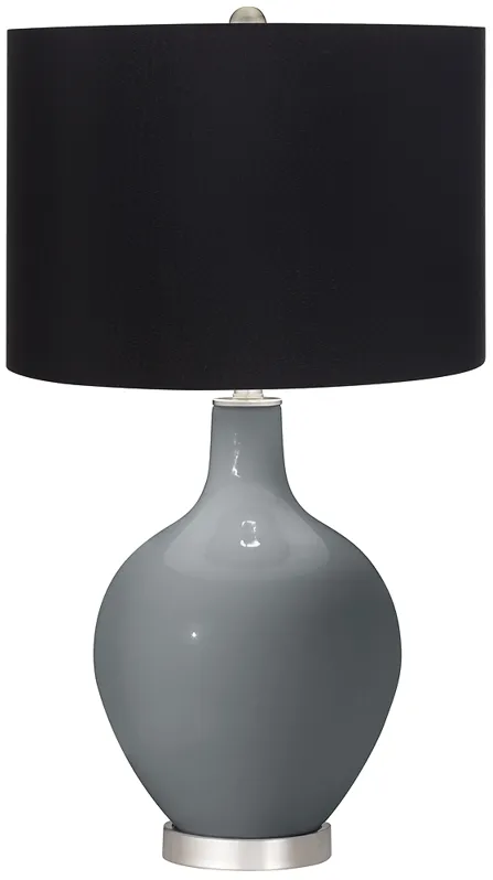 Software Ovo Table Lamp with Black Shade