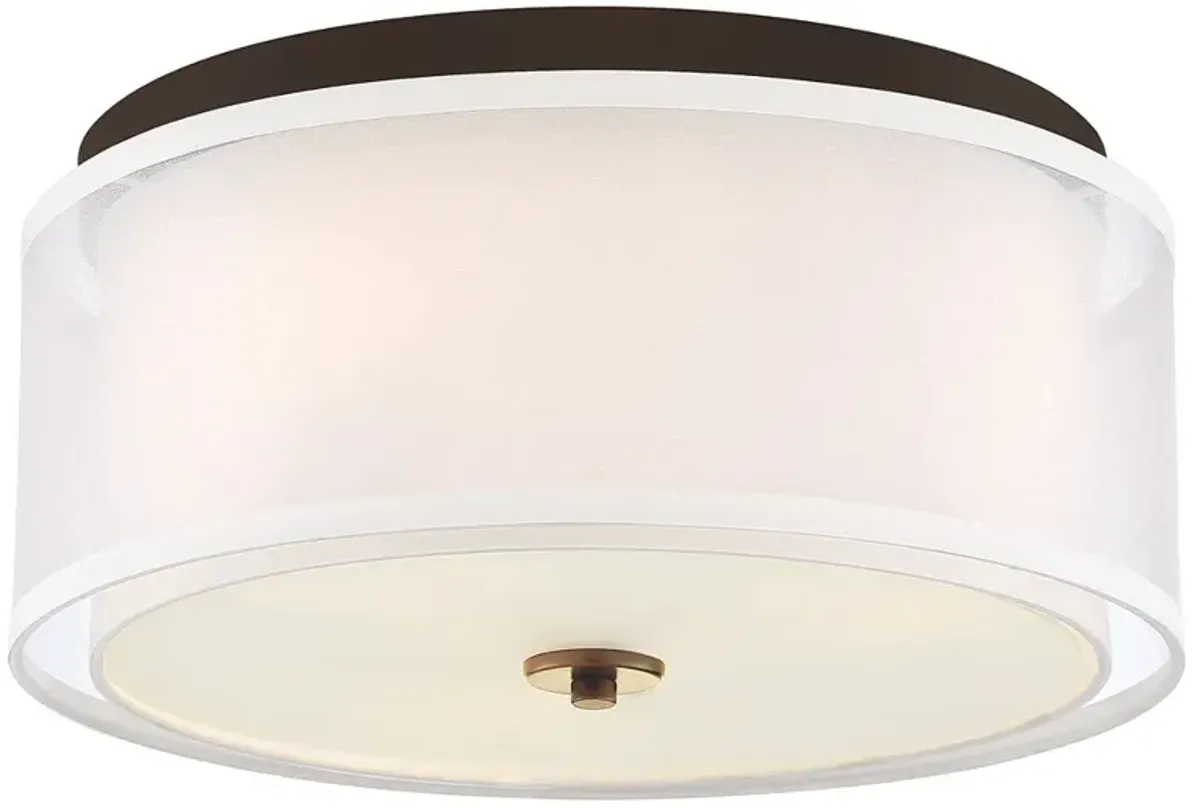 Minka-Lavery Studio 5 3-Light Painted Bronze Flush Mount