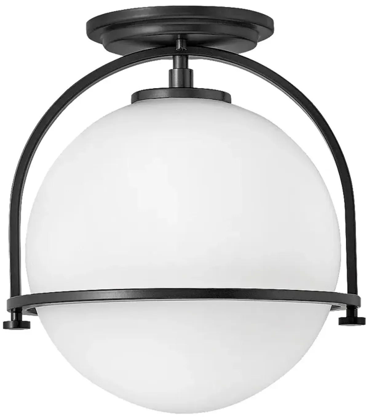 Hinkley Somerset 11 1/2" Modern Globe Semi-Flush Mount Ceiling Light