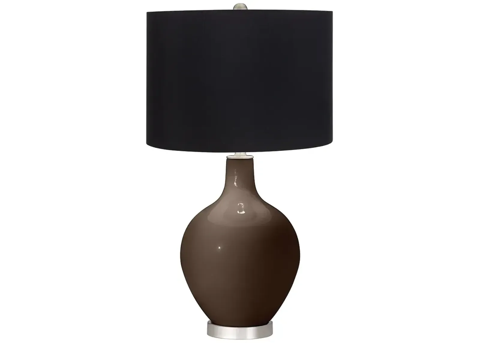 Carafe Ovo Table Lamp with Black Shade