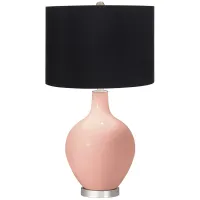 Rustique Ovo Table Lamp with Black Shade