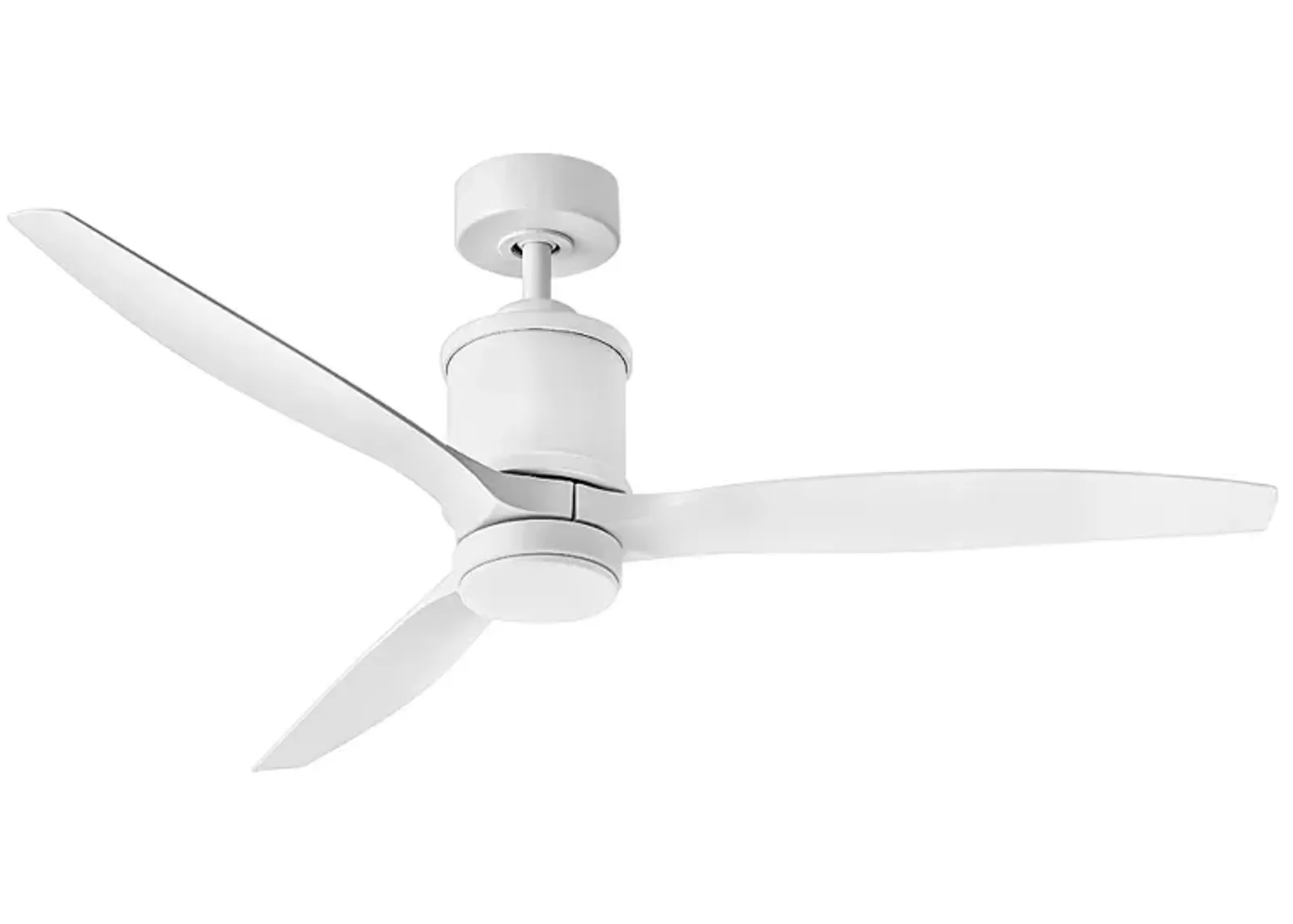 60" Hinkley Hover Matte White Wet-Rated LED Smart Ceiling Fan