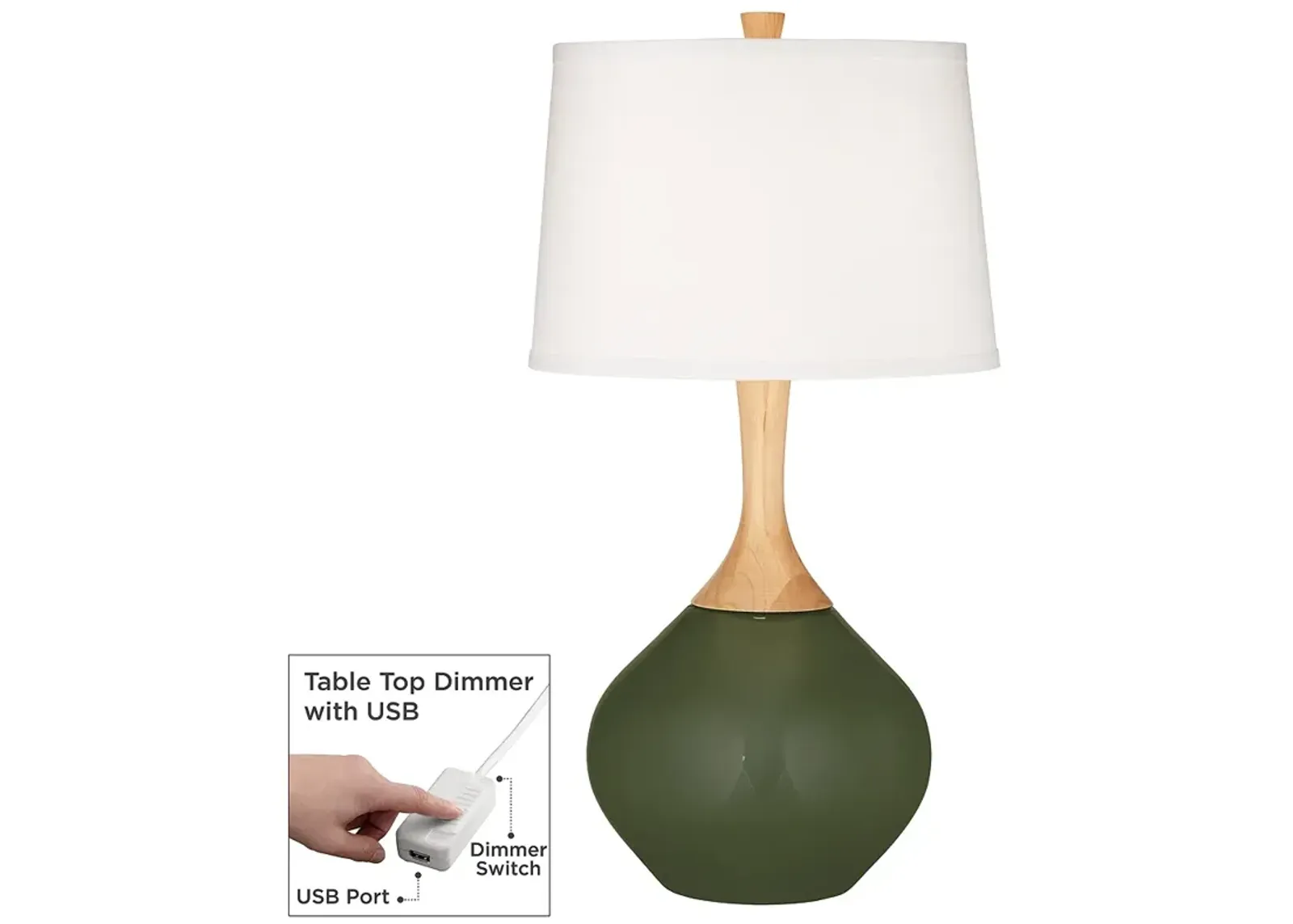 Secret Garden Wexler Table Lamp with Dimmer