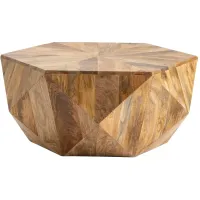 Crestview Collection Pleasant Hill Hexagon Cocktail Table
