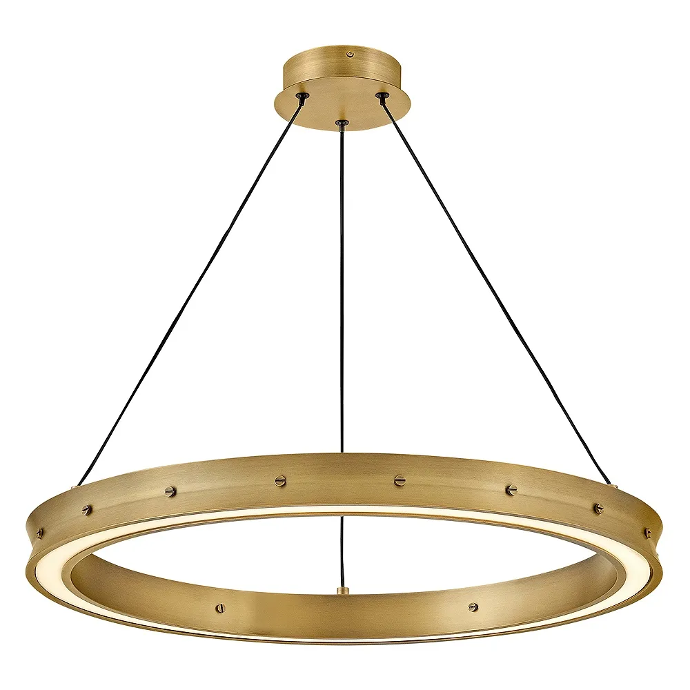 Fredrick Ramond Chandelier Althea Medium Chandelier Lacquered Brass