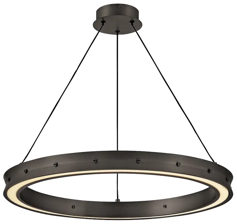 Fredrick Ramond Chandelier Althea Medium Chandelier Satin Black