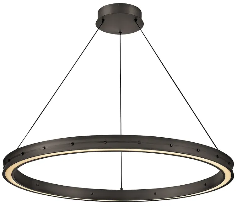 Fredrick Ramond Chandelier Althea Large Chandelier Satin Black