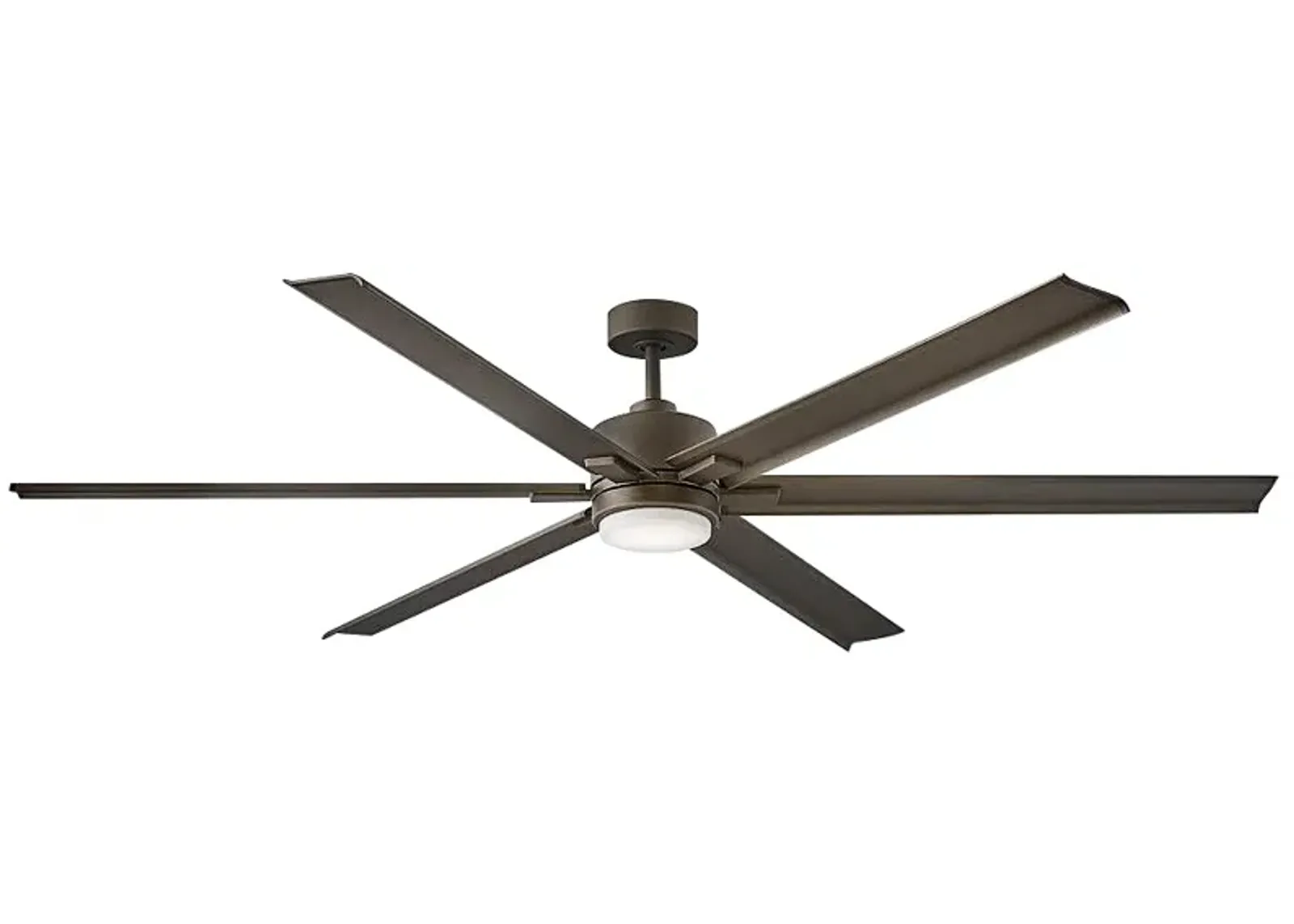 82" Hinkley Indy Maxx Matte Bronze Outdoor LED Smart Ceiling Fan