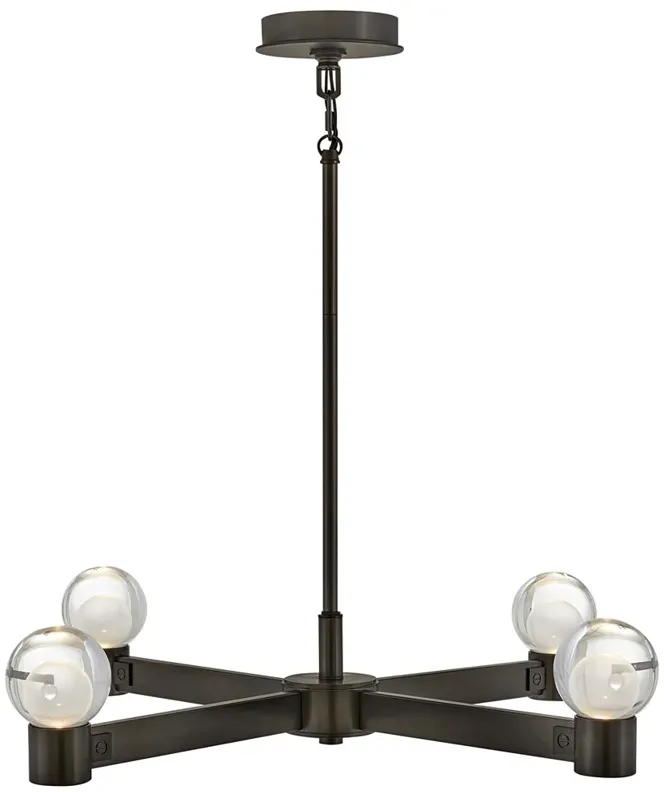 Fredrick Ramond Chandelier Lyric Medium Chandelier Black Oxide