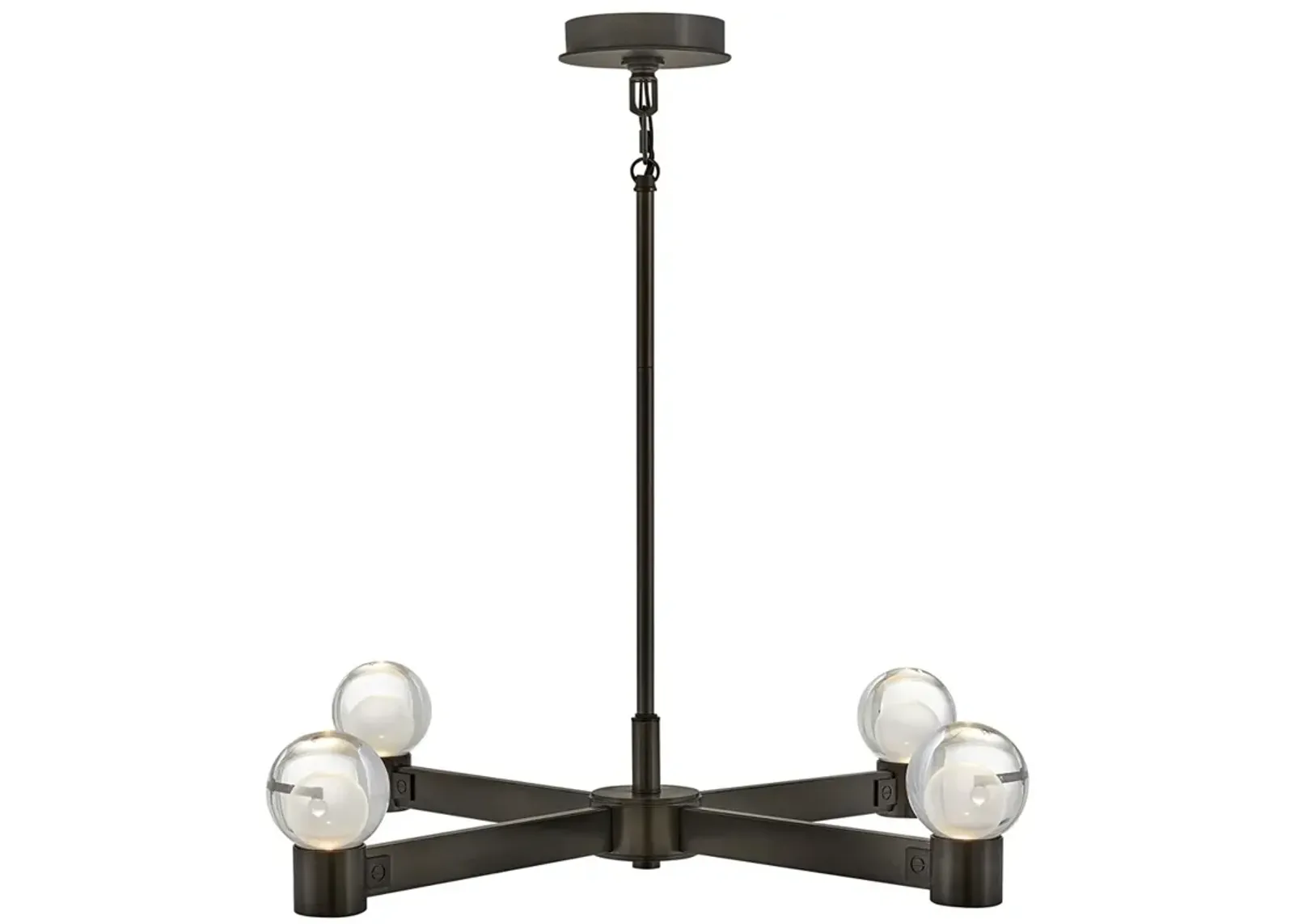 Fredrick Ramond Chandelier Lyric Medium Chandelier Black Oxide