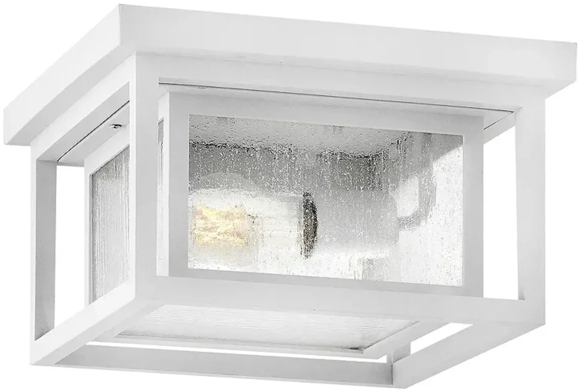 Hinkley Outdoor Republic Small Flush Mount Textured White