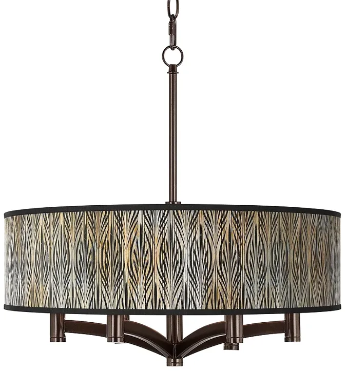 Amara Ava 6-Light Bronze Pendant Chandelier