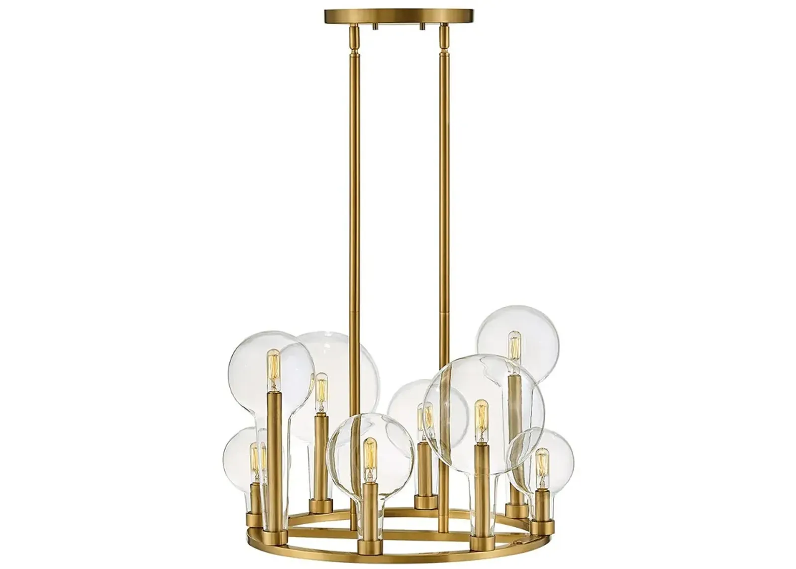 Alchemy 24 1/4" Wide Brass Chandelier by Hinkley Lighting