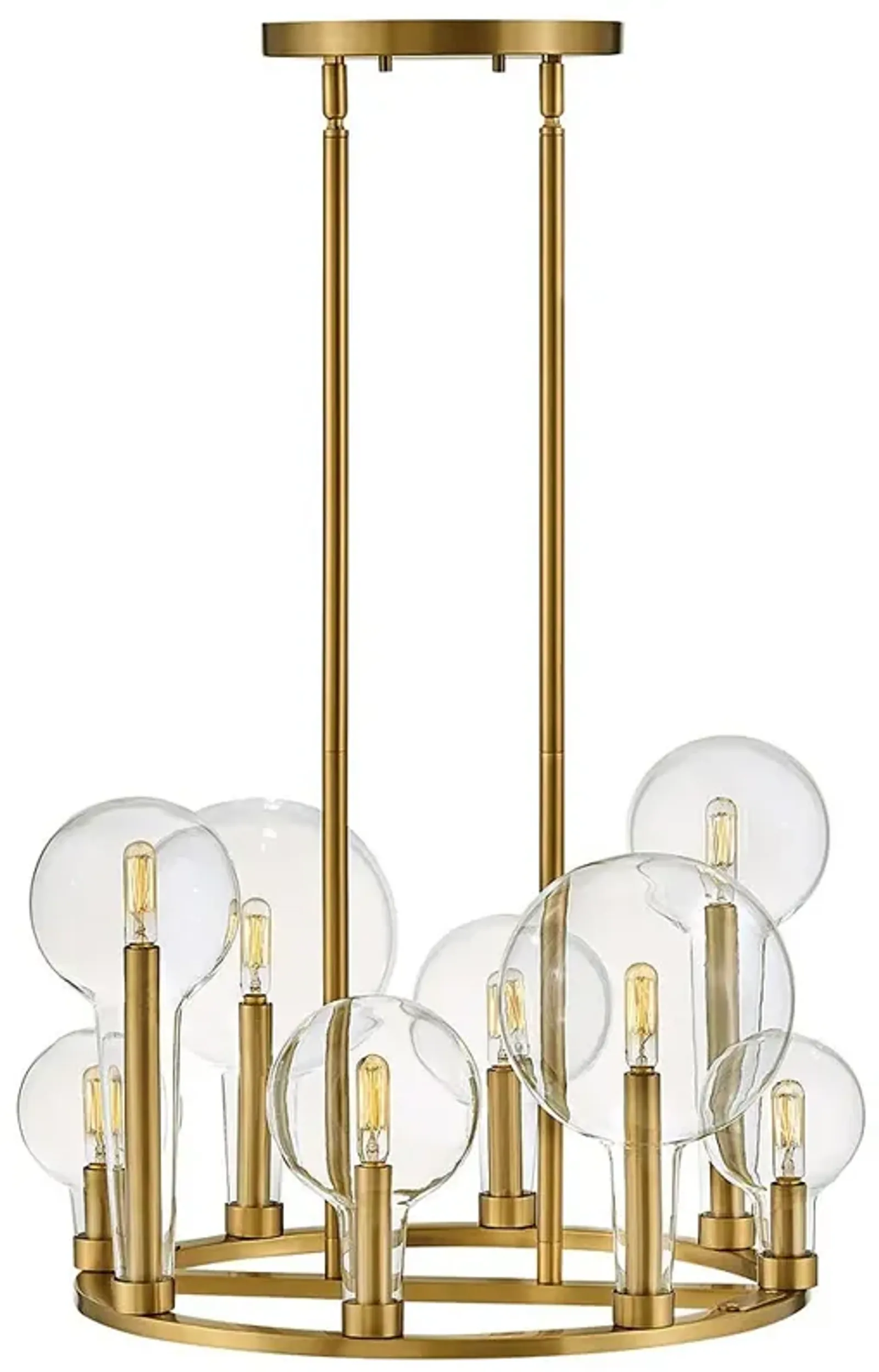 Alchemy 24 1/4" Wide Brass Chandelier by Hinkley Lighting