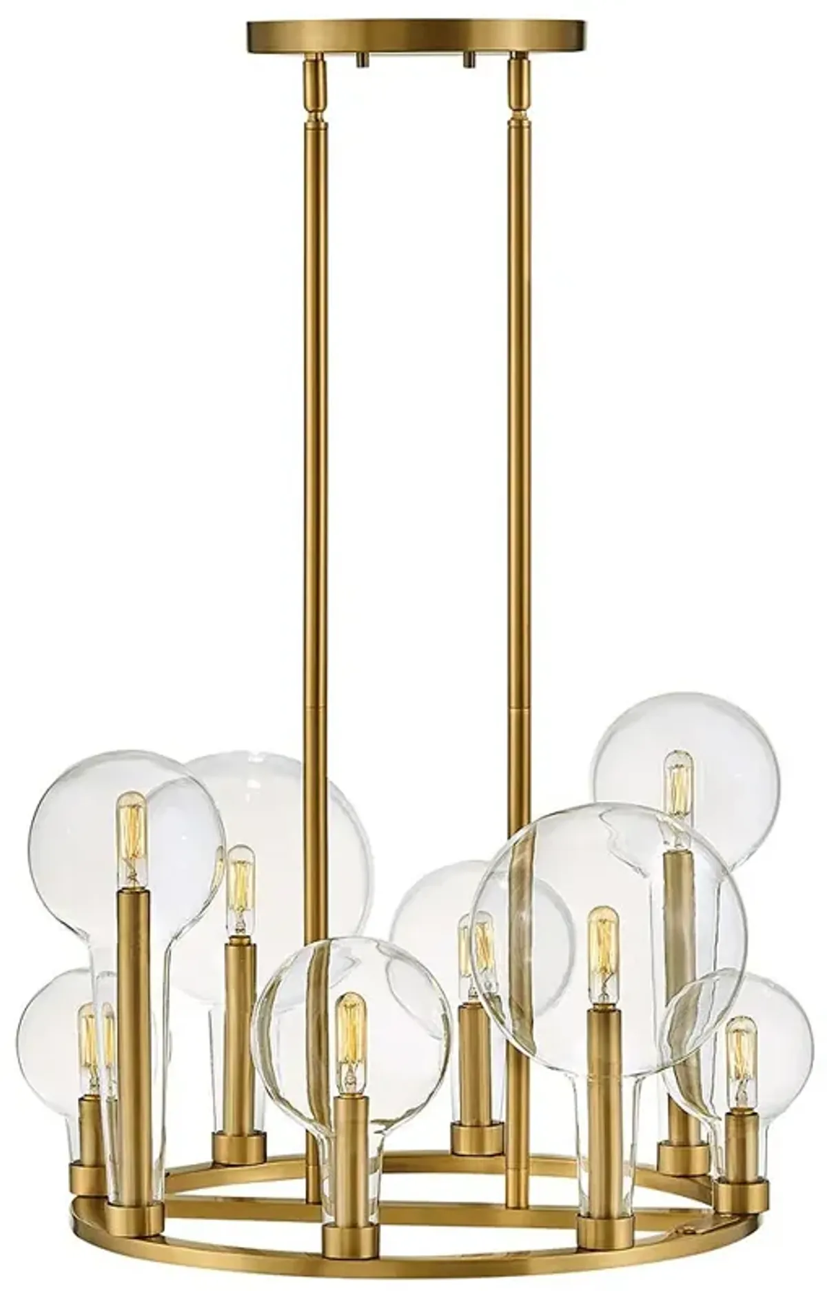 Alchemy 24 1/4" Wide Brass Chandelier by Hinkley Lighting