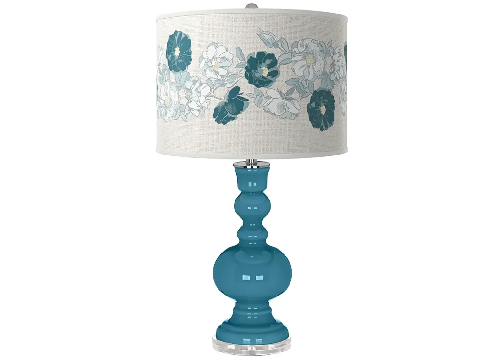 Great Falls Rose Bouquet Apothecary Table Lamp