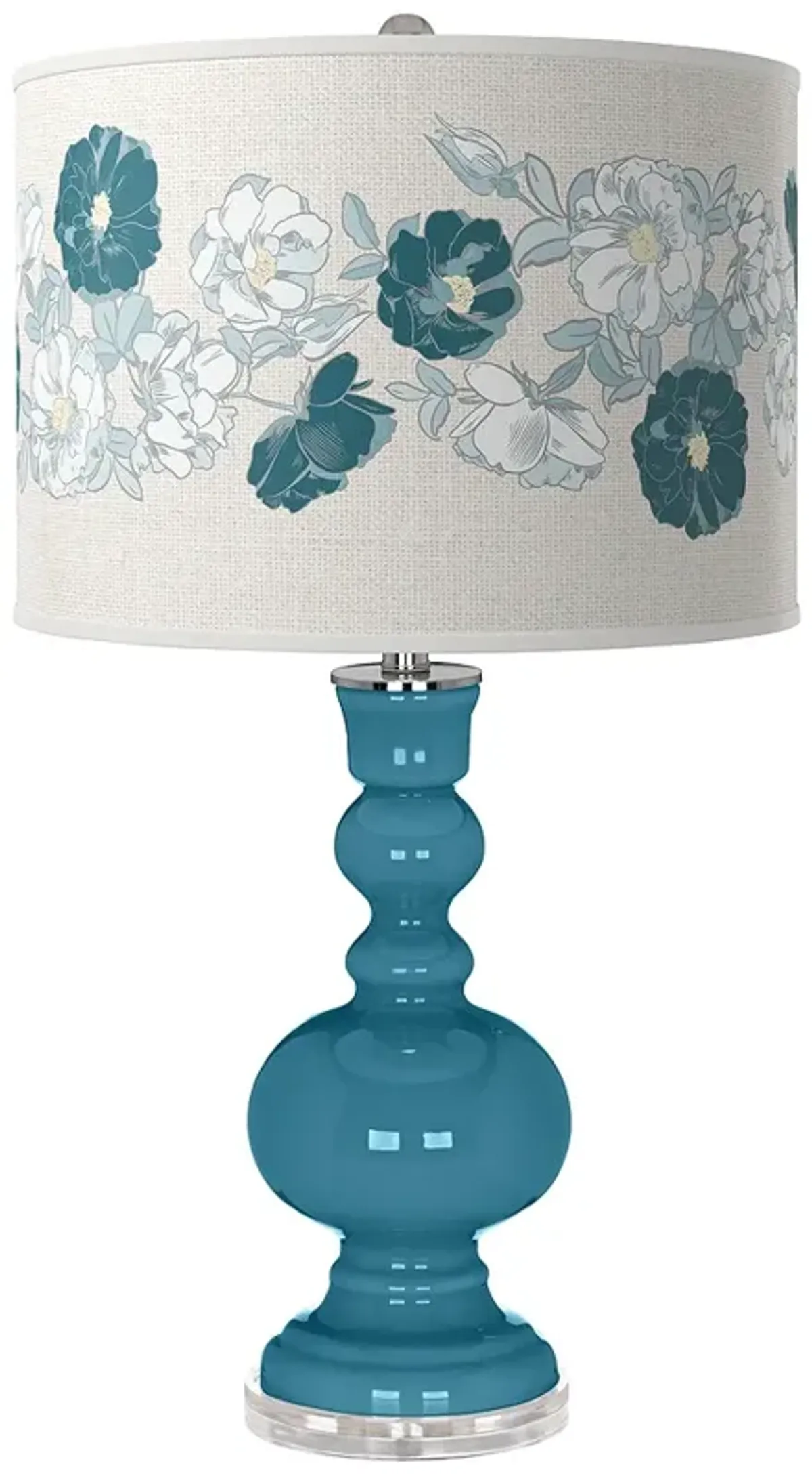 Great Falls Rose Bouquet Apothecary Table Lamp