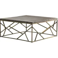Crestview Collection Bengal Manor Crazy Cut Iron Cocktail Table