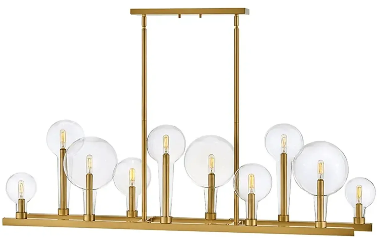 Alchemy 48 1/4" Wide Brass Chandelier by Hinkley Lighting