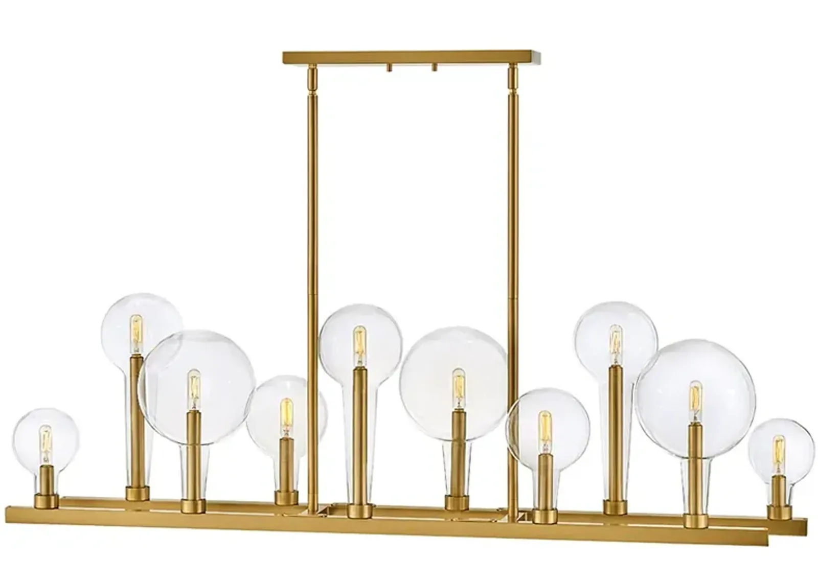 Alchemy 48 1/4" Wide Brass Chandelier by Hinkley Lighting