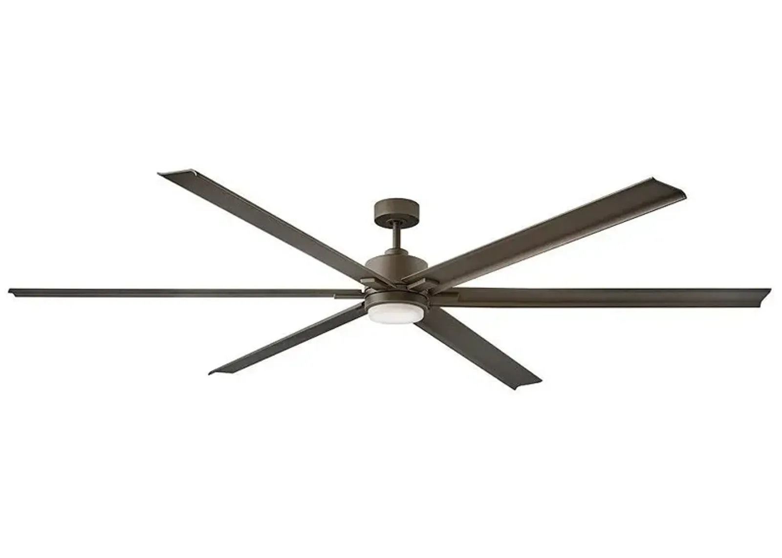 99" Hinkley Indy Maxx Matte Bronze Finish LED Large Smart Ceiling Fan