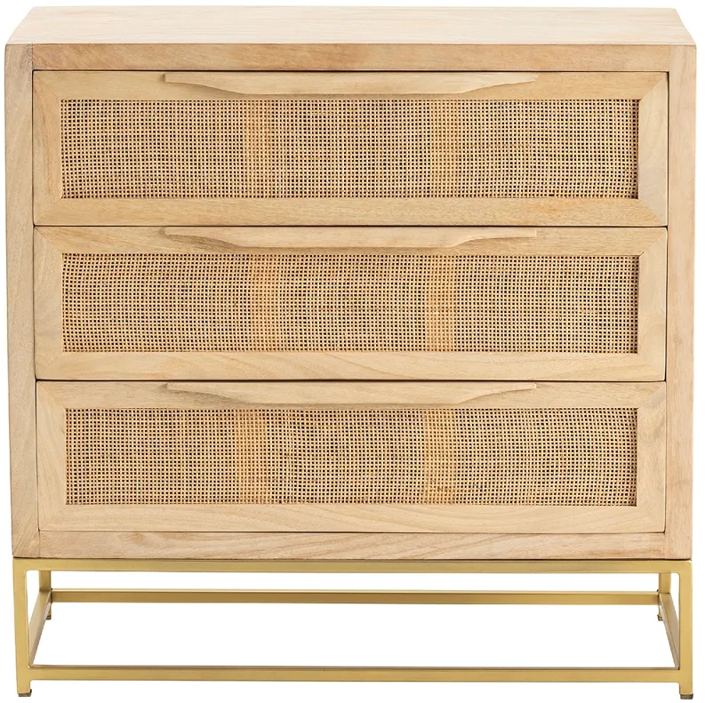 Crestview Collection Bengal Manor Natural Cane Chest