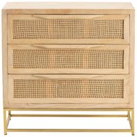 Crestview Collection Bengal Manor Natural Cane Chest