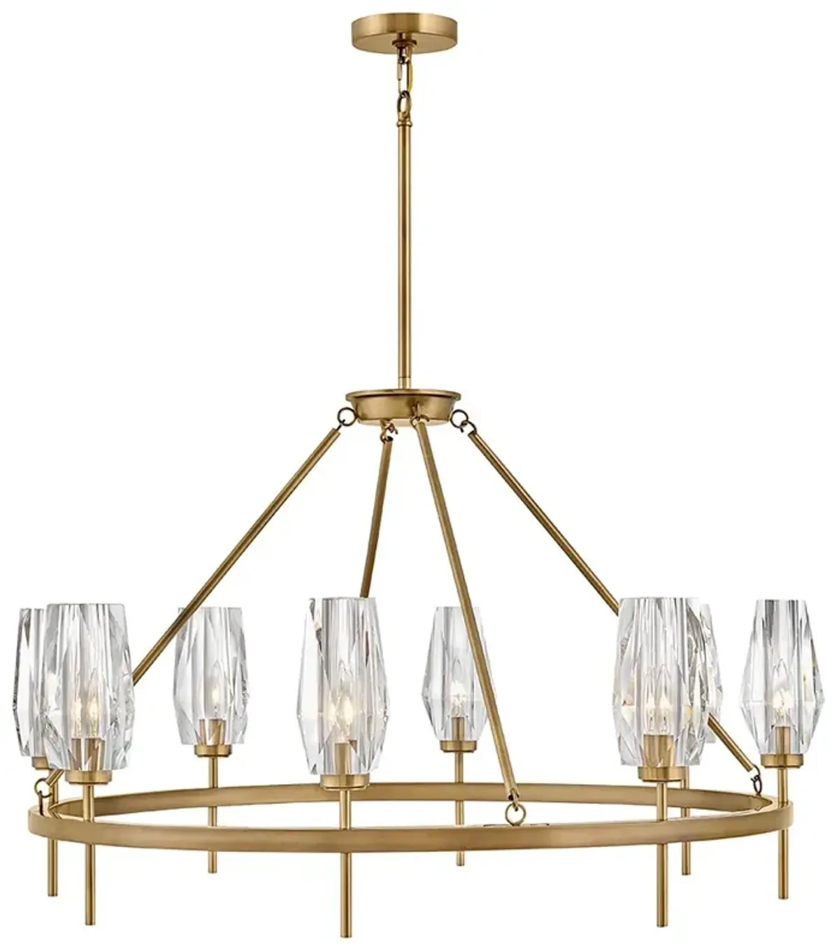 Ana 36" Wide Heritage Brass Chandelier by Hinkley Lighting