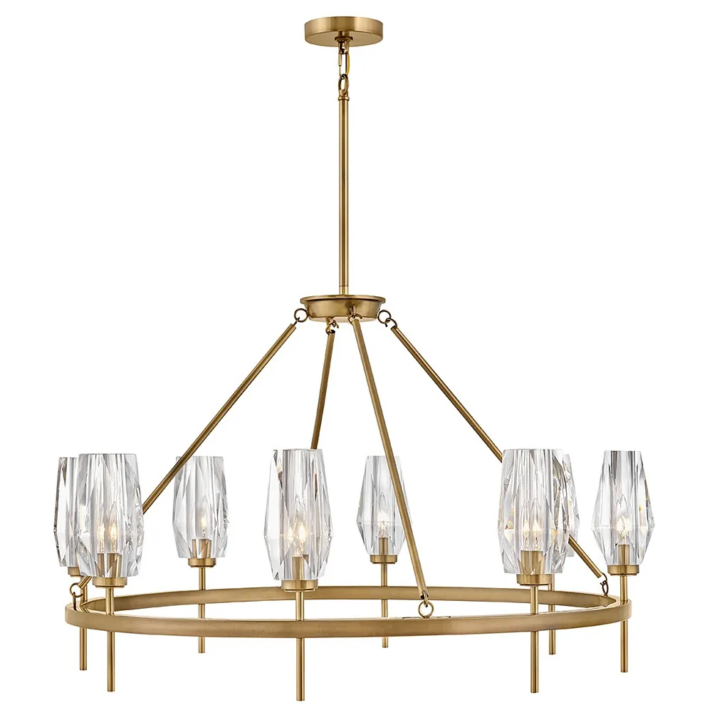 Ana 36" Wide Heritage Brass Chandelier by Hinkley Lighting